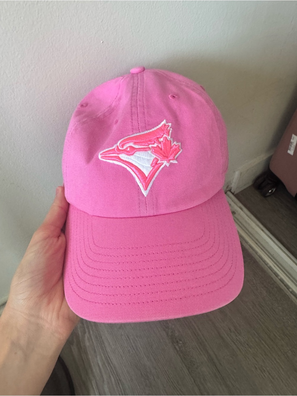 Pink Kids Baseball Cap
